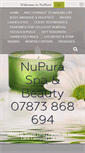 Mobile Screenshot of nupuraspa.com
